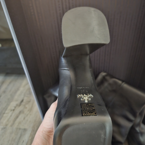 Prada Leather Boots - Picture 5 of 7